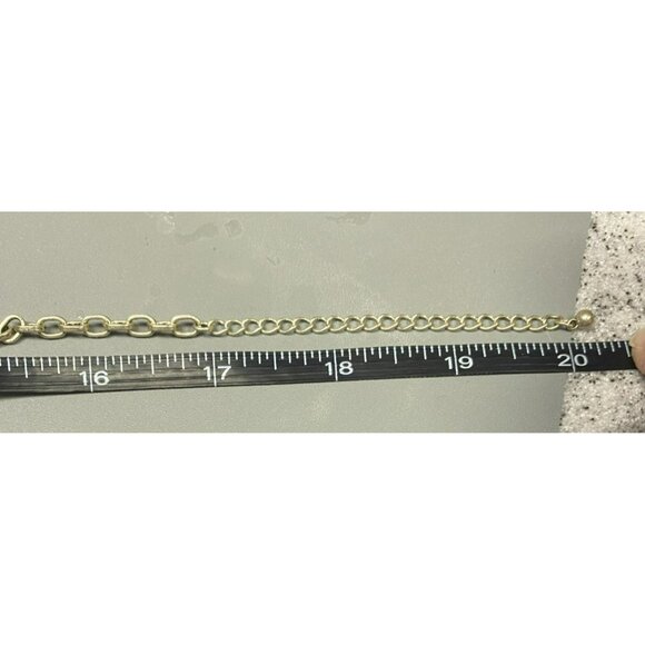 Steampunk Waterfall Charm Necklace With Key, Shield, Crown and Fleur-De-Lis Char - Picture 8 of 9